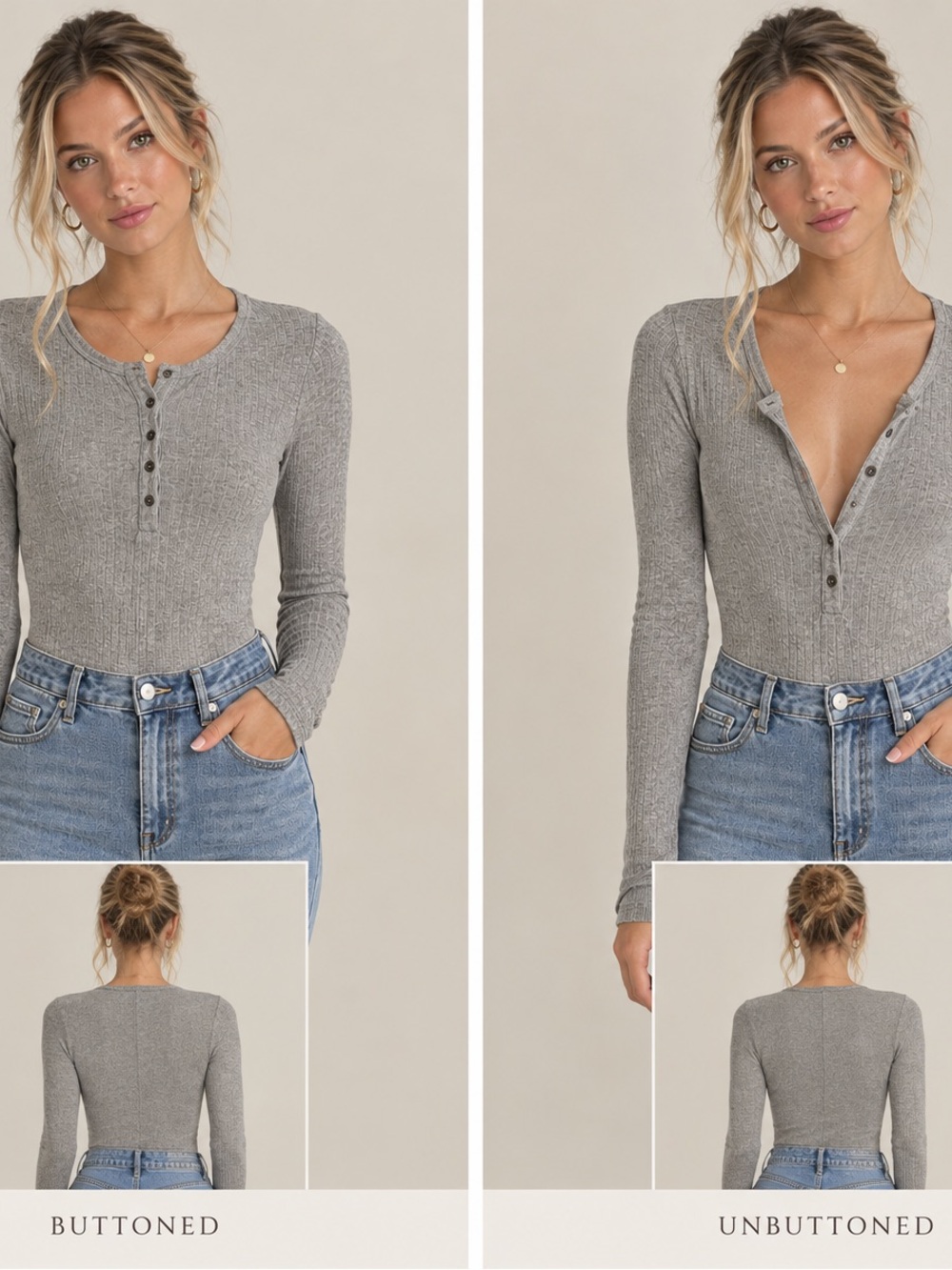 Superdry Grey Bodysuit